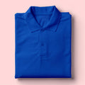 Polo T-Shirt: Royal Blue Half Sleeve