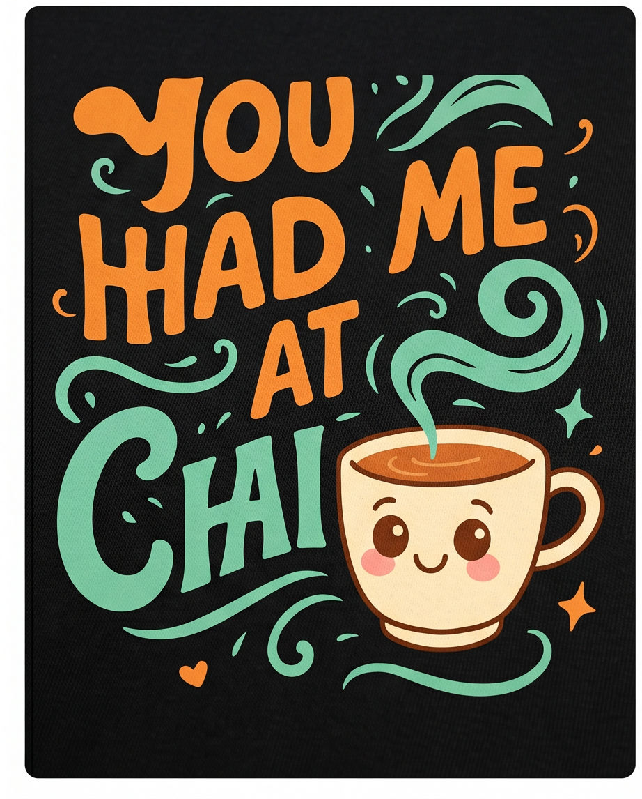 You Had Me At Chai T-Shirt