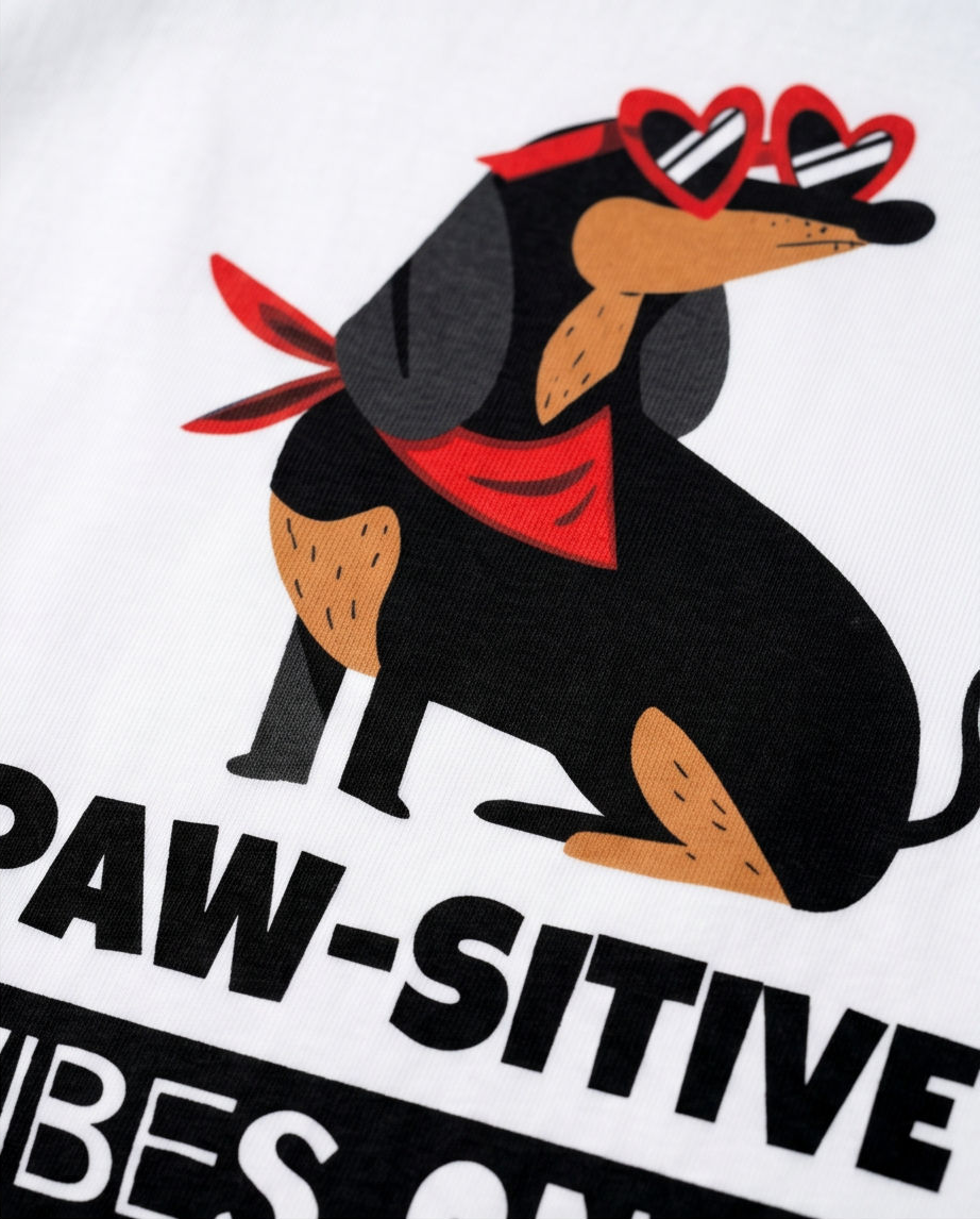 Paw-sitive Vibes T-Shirt