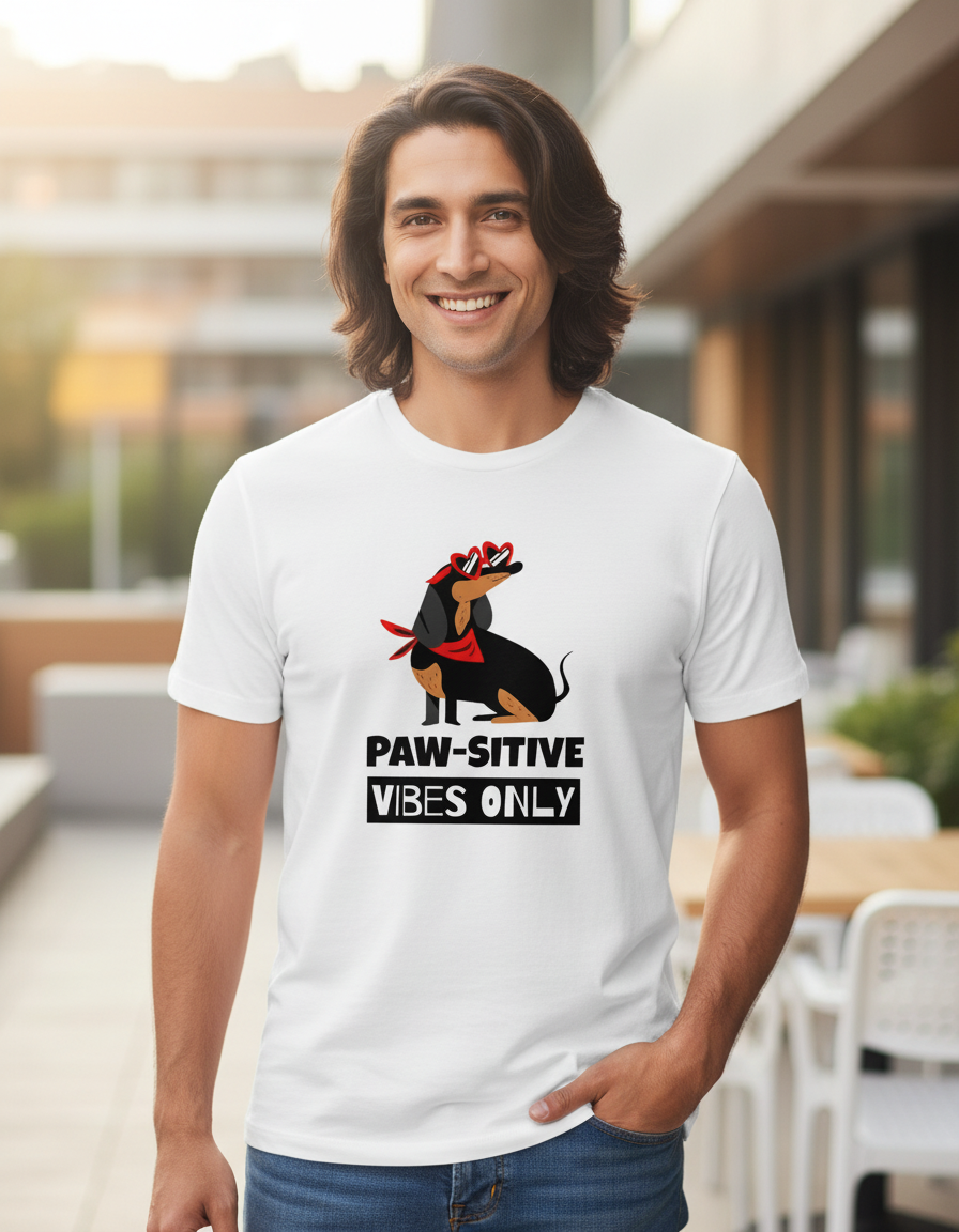 Paw-sitive Vibes T-Shirt